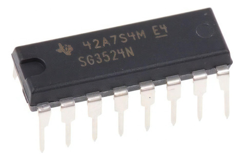 Circuito integrado utilizado en fuentes de CC/CA SG3524n, 1 pieza