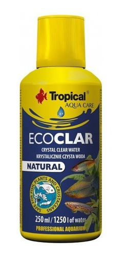 Imagen 1 de 1 de Ecoclar Limpiador Natural Agua De Acuarios Cristalina 250ml