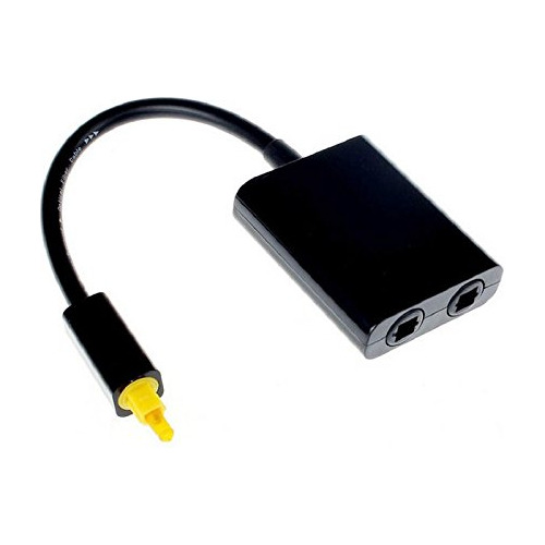 Divisor De Audio Óptico Digital Toslink De Doble Puerto Cabl