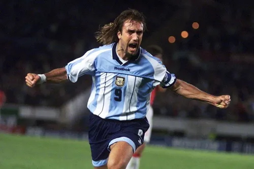 Camiseta Reebok Selección Argentina Futbol 2000 Batistuta | Envío