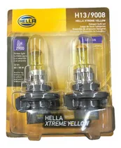 Comprar Set 2x Focos Halógeno 12v 9008 H13 Hella Xtreme Yellow 2900k