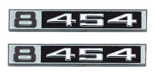 Par Emblemas Laterales 454 Chevrolet/gmc Pick Up 1969 A 1972