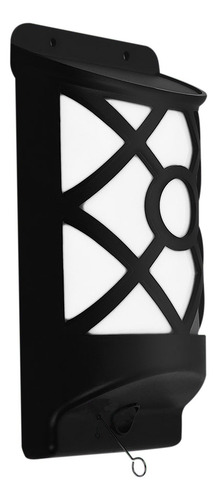 Lámpara De Pared Led Solar Con Efecto De Llamas P/exterior