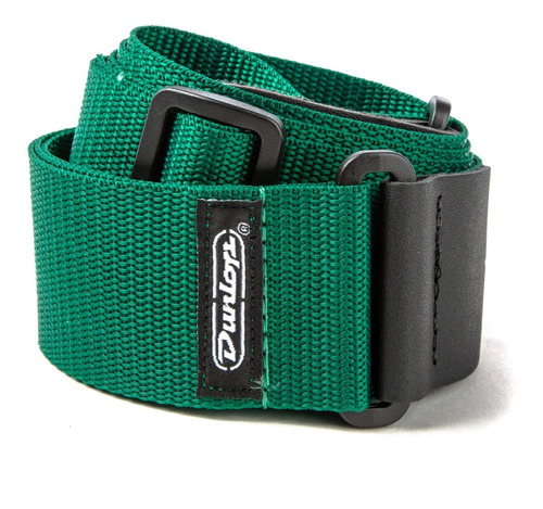 Correa Guitarra/bajo Jim Dunlop D07-01rg Poly Strap Green Ea