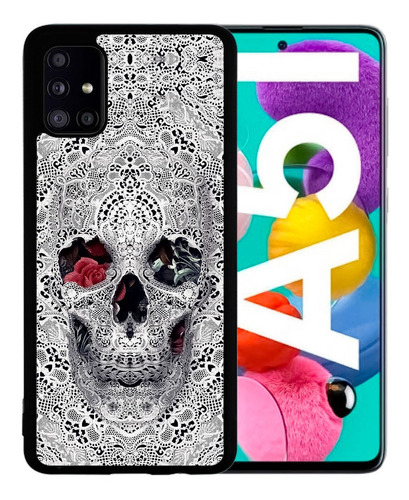 Funda Galaxy A51 Calavera Mantel Uso Rudo Tpu / Pm 