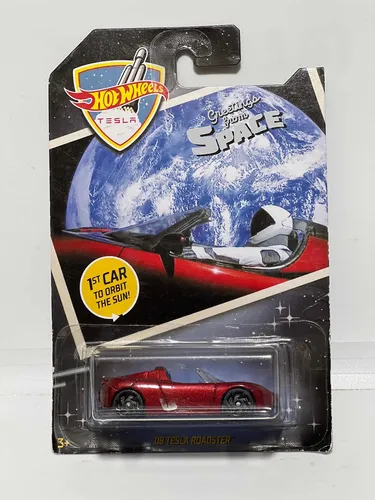 Hot wheels tesla first sales car to orbit the sun