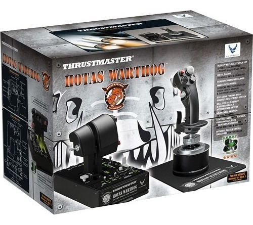 Thrustmaster Hotas Warthog Cor Preto