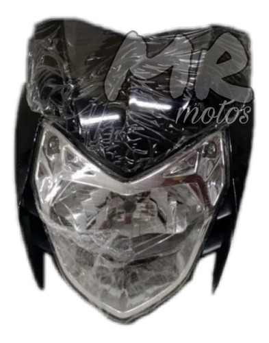 Farol Optica Delantera Rouser Bajaj 135 Con Mascara Mr Motos