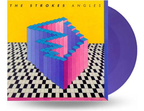 Strokes Angles Colored Vinyl Purple Import Lp Vinilo