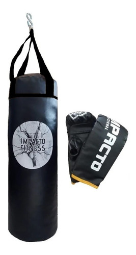 Saco De Pancada 90 Cm Muay Thai *cheio* Impacto Profissional