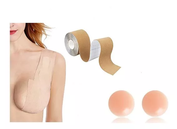 Pezoneras Mejorado Silicona Push Up Breast Lift Sujetadores Adhesivos Invisibles Reutilizable Pezón Levantamiento Cubierta Yarbar Pezoneras Adhesivas 