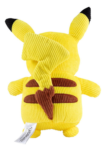 Pokémon - Juguete De Peluche Pikachu De Pana De 8 Pulgadas,