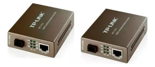 Kit Mídia Conversor Fibra Tp-link Mc111cs E Mc112cs