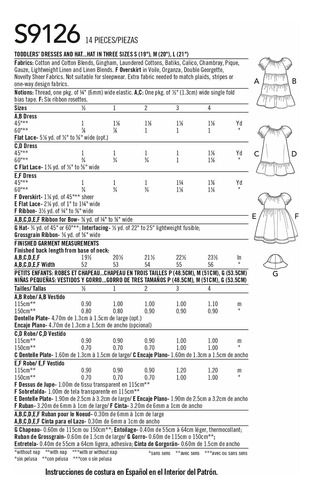 Costura Para Niño S Talla Bb 2-3-4