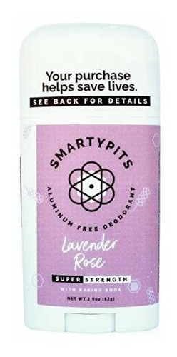 Smartypits - Naturales / Aluminio-libre Desodorante (con Bic