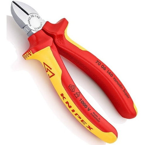 Alicate Corte Oblicuo Con Aislación 1000volt Knipex 7006140