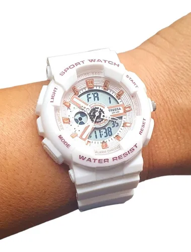 Reloj mujer deportivo sumergible hot sale