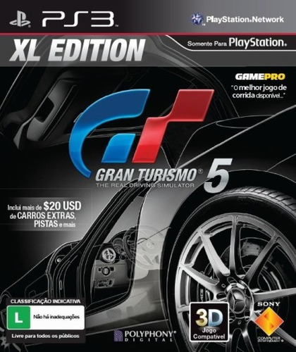 Jogo Gran Turismo 5 Ps3 Frete Gratis Para Todo Brasil