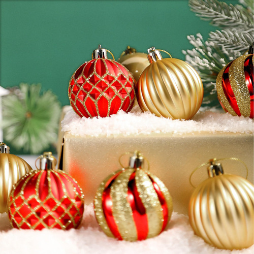 Bolas Navideñas 60mm Inastillables Decorativas Y Coloridas -