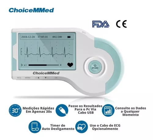 Electrocardiógrafo portátil MD100B