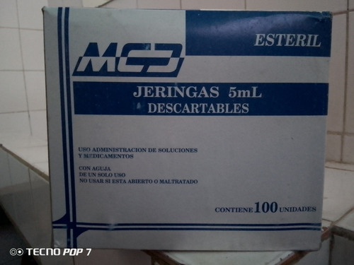 Jeringas Mcj 5ml 