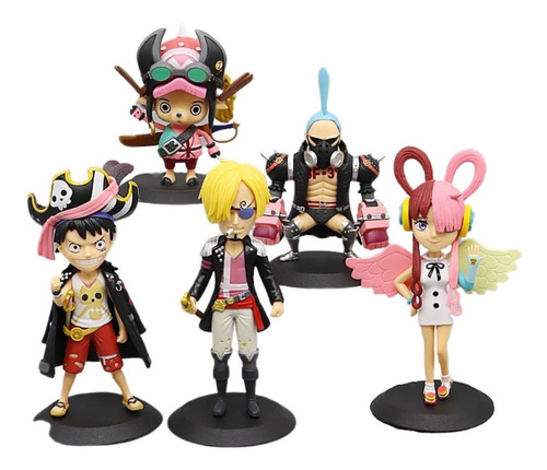 Figuras De Colección Film Red World Collectable One Piece 5p