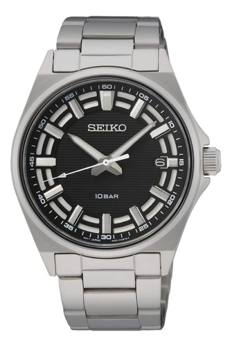 Reloj Pulsera  Seiko Sur505p1 Del Dial Negro