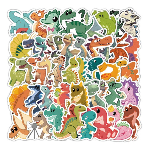 100 Pegatinas De Dinosaurios Diy Graffiti