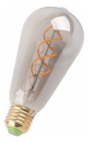 Bombilla Vintage Regulable St64 Con Filamento Led Cálido De