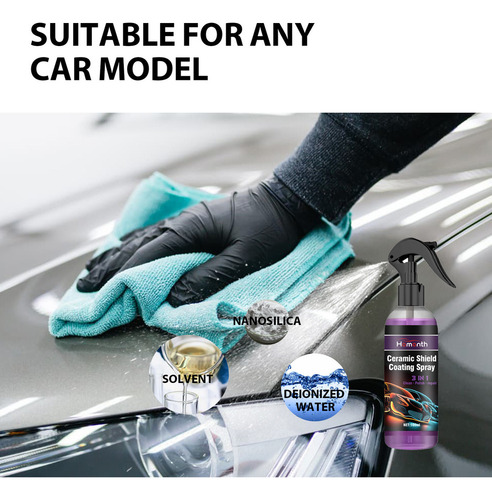 2025 Vidrio Superhidrófobo Coat Ceramic Shield Coating Sp