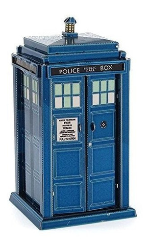 Fascinations Metal Earth Doctor Who Tardis 3d Laser Cut Mode