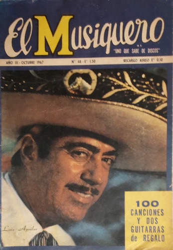 Revista El Musiquero N°48 Luis Aguilar (aa477