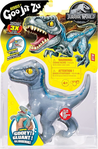 Heroes Of Goo Jit Zu Jurassic World Blue Chomp Attack