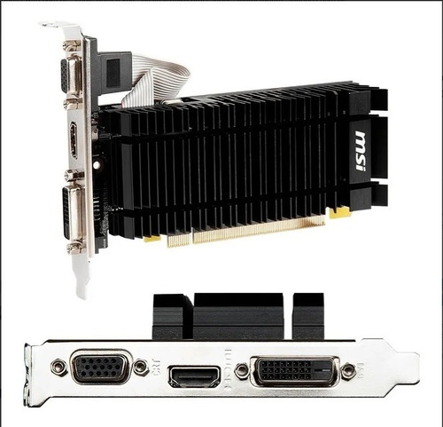 Tarjeta Video Pc Nvidia Geforce Gt 730 Ddr3 Low Profile