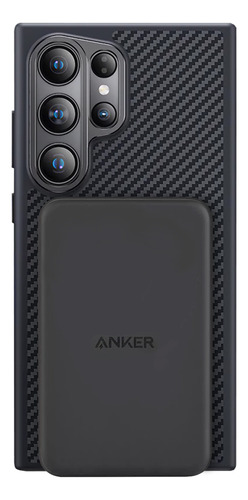 Case Benks Kevlar + Batería Anker 5000 Para Galaxy S24 Ultra