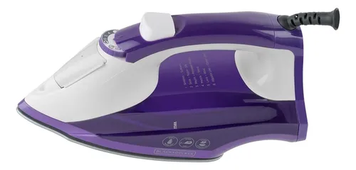 Plancha De Ropa Black+decker Vapor Morado Ir1840