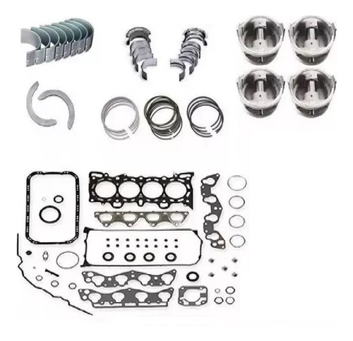 Kit Retifica Do Motor Renault Clio 1.0 16v Flex 04/ D4d