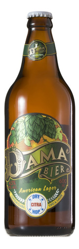 Cerveja artesanal Dama Bier American Lager 600ml