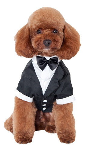 Traje De Moño Para Mascotas Traje De Moño Perro Formal Smoki