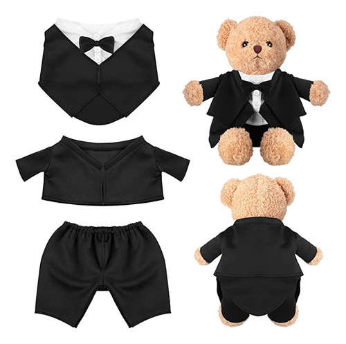 Conjunto De Traje De Esmoquin, Ropa De Oso Adecuada Para 13