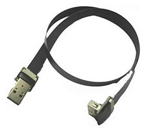 Cable Fpc Usb A Macho A Hembra 90º Para Sync Y Carga