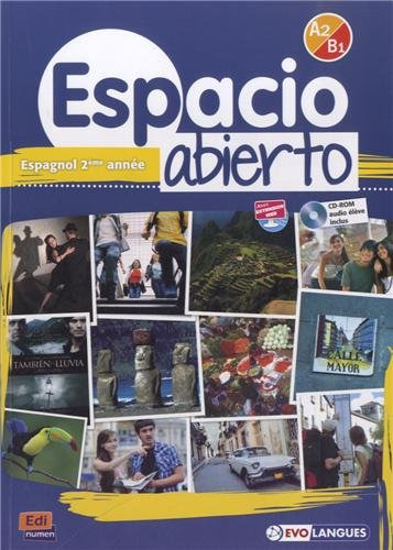 Espacio Abierto A2-b1 Livre L'eleve+cd: 0000