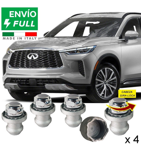 Tuercas Seguridad Galaxylock Infiniti Qx60 Perfection Nuevo