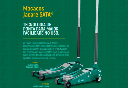 Macaco Hidráulico Rebaixado 2,5 Toneladas Profissional
