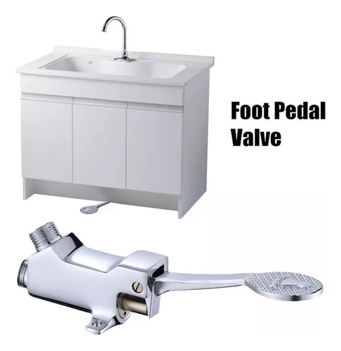 Válvula De Pedal A A * De Cobre Para Grifo De Agua