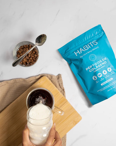 Péptidos De Colágeno Grass Fed Sabor Neutro 250g Habits Sin Sabor