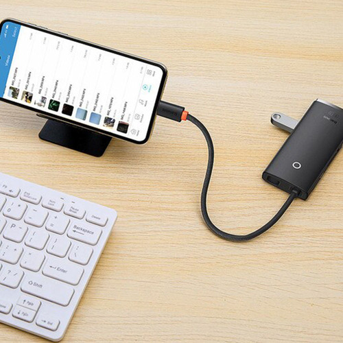 Hub Baseus Usb Tipo-c 6 Puertos (2xusb 3.0/1xtipo-c/sd/hdmi)