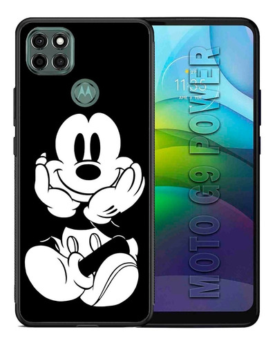 Funda Moto G9 Power Mickey Tpu/pm Uso Rudo