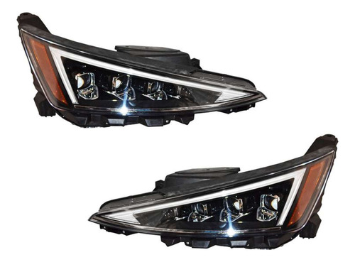 Par Faros P/hyundai Elantra Led 2019-2020 Ald