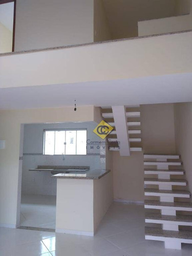 Imagem 16 de 18 de Casa Com 2 Dormitórios À Venda, 110 M² Por R$ 220.000,00 - Peixe Dourado Ii - Casimiro De Abreu/rj - Ca1927